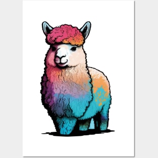 Alpaca Llama Posters and Art